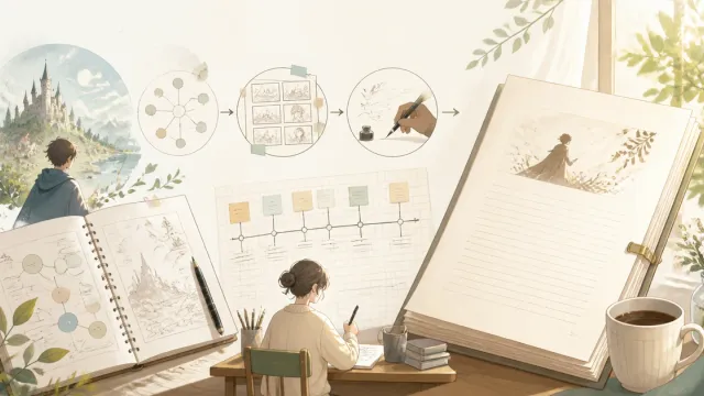 小説投稿サイトを比較するためのノートと原稿
