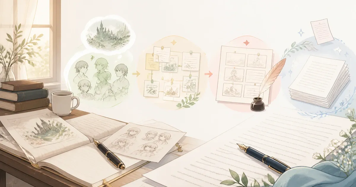 二次創作小説の原稿と投稿先を確認するチェックリスト